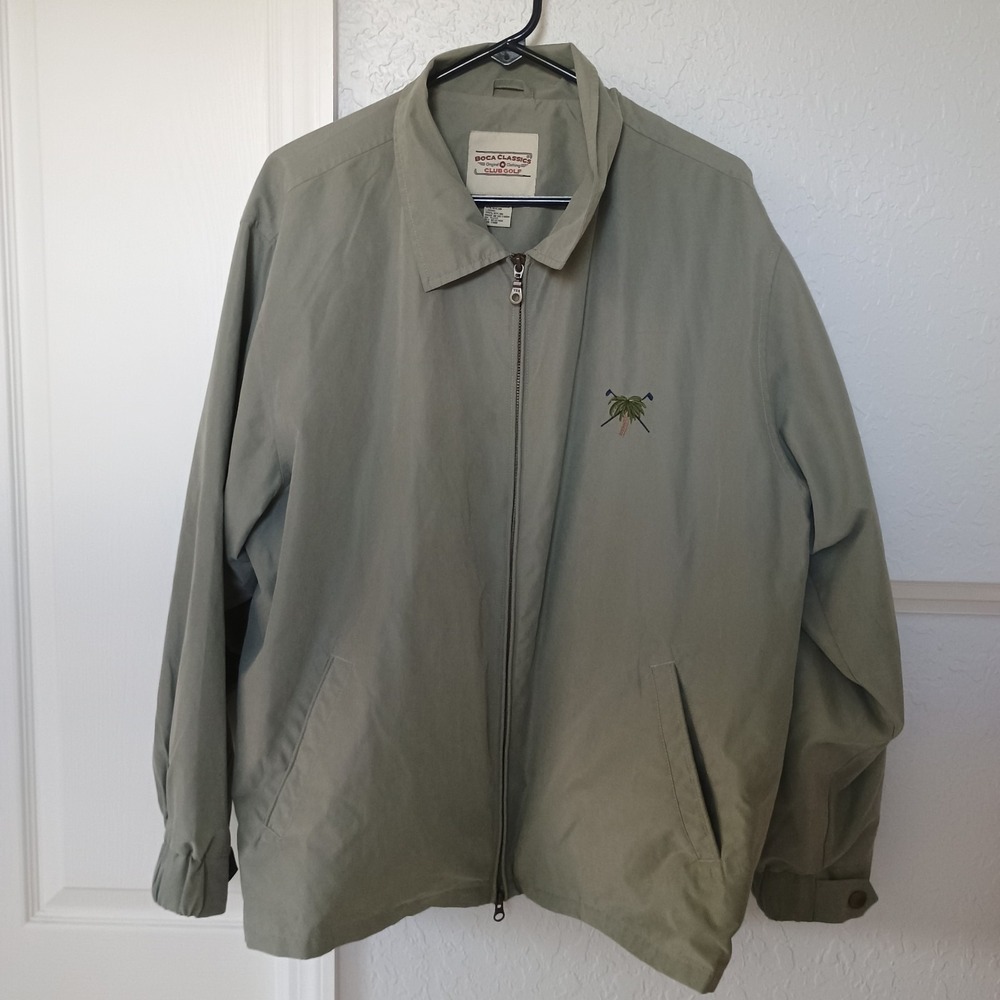 Boca Classics Golf Club Jacket Men's‎ Size XL